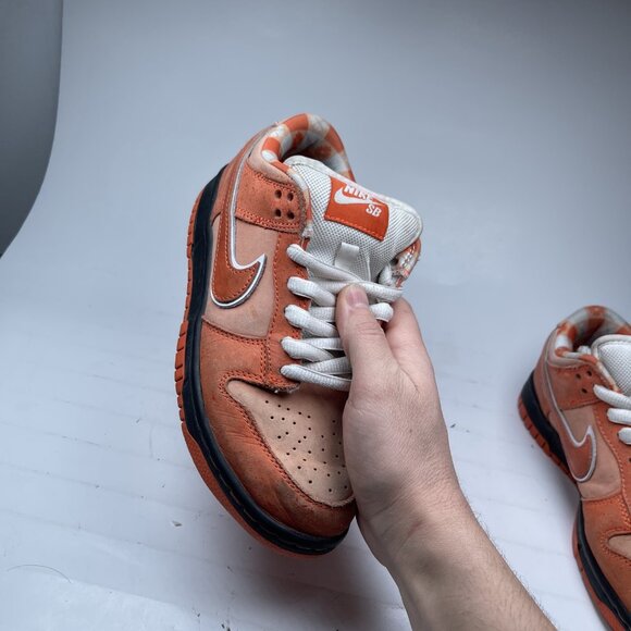 Concepts x Nike Dunk Low SB Orange Lobster - Size 4 US - FD8776 800 - Picture 6 of 16